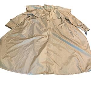 Vintage Bal Harbor Women’s Long Rain Swing Coat Jacket Plus Size 16